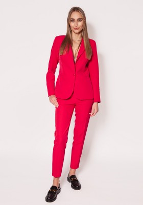 Pants-MKM/SPO001/raspberry red