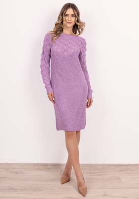 Dress with an openwork...